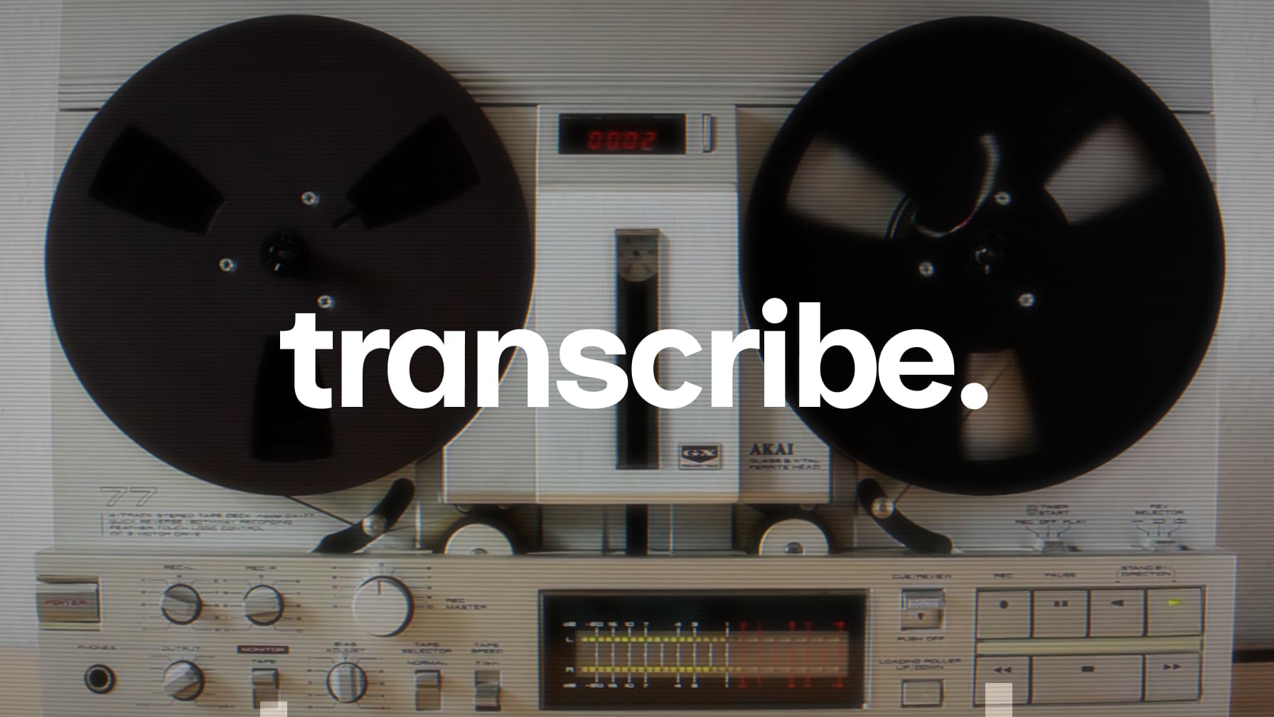Free sermon transcription